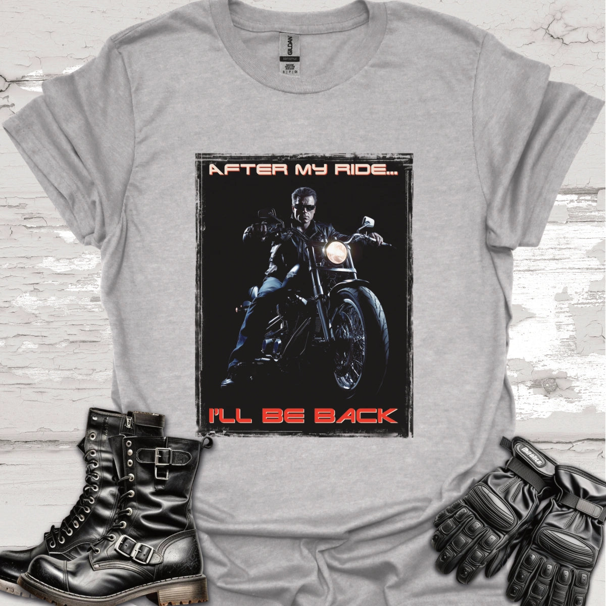 After my ride, I'll be back #1 Unisex T shirt