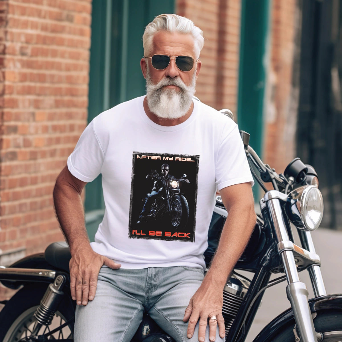 After my ride, I'll be back #1 Unisex T shirt