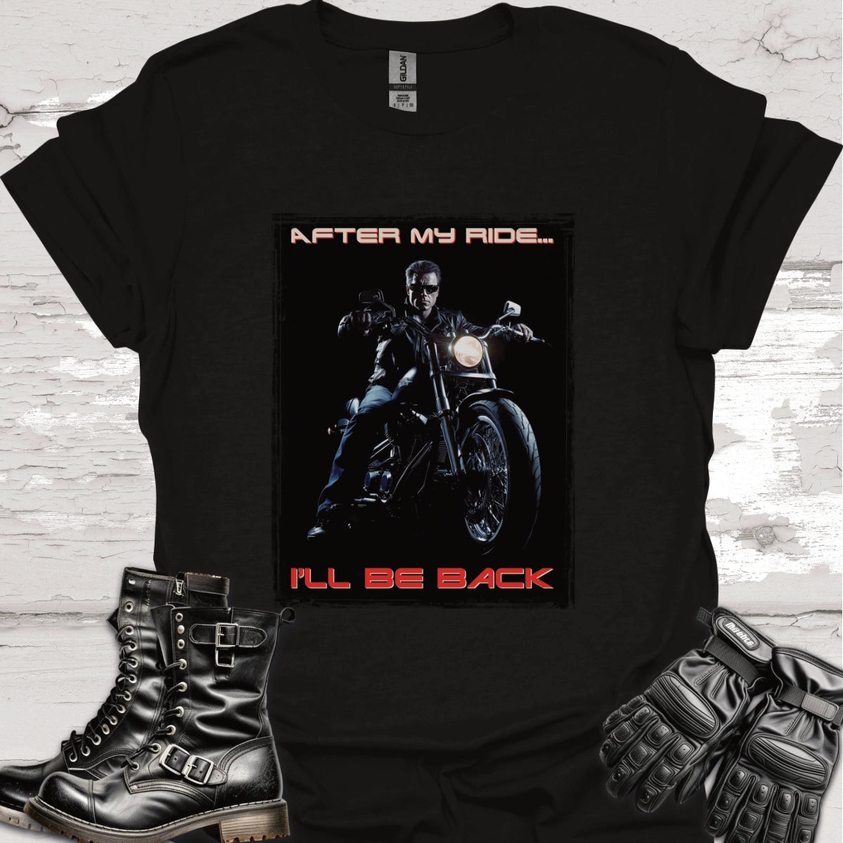 After my ride, I'll be back #1 Unisex T shirt