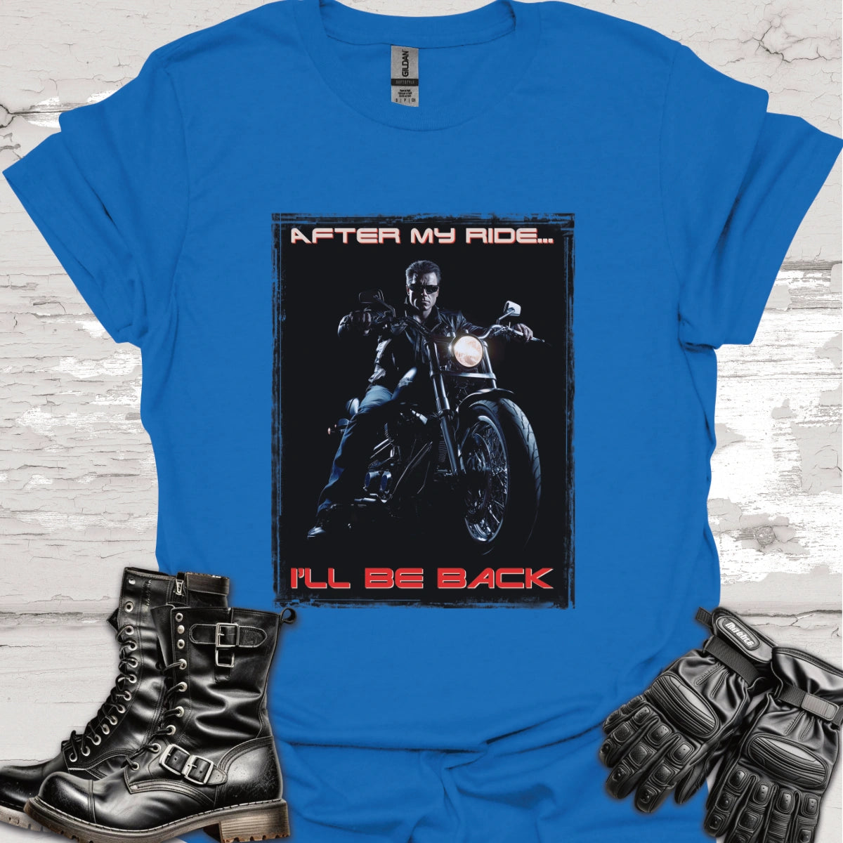 After my ride, I'll be back #1 Unisex T shirt