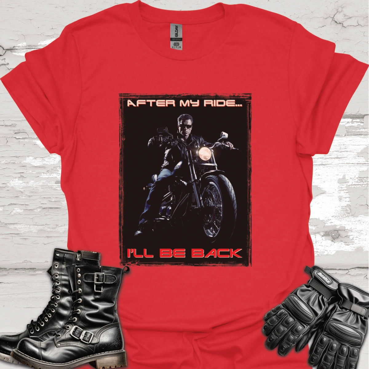 After my ride, I'll be back #1 Unisex T shirt