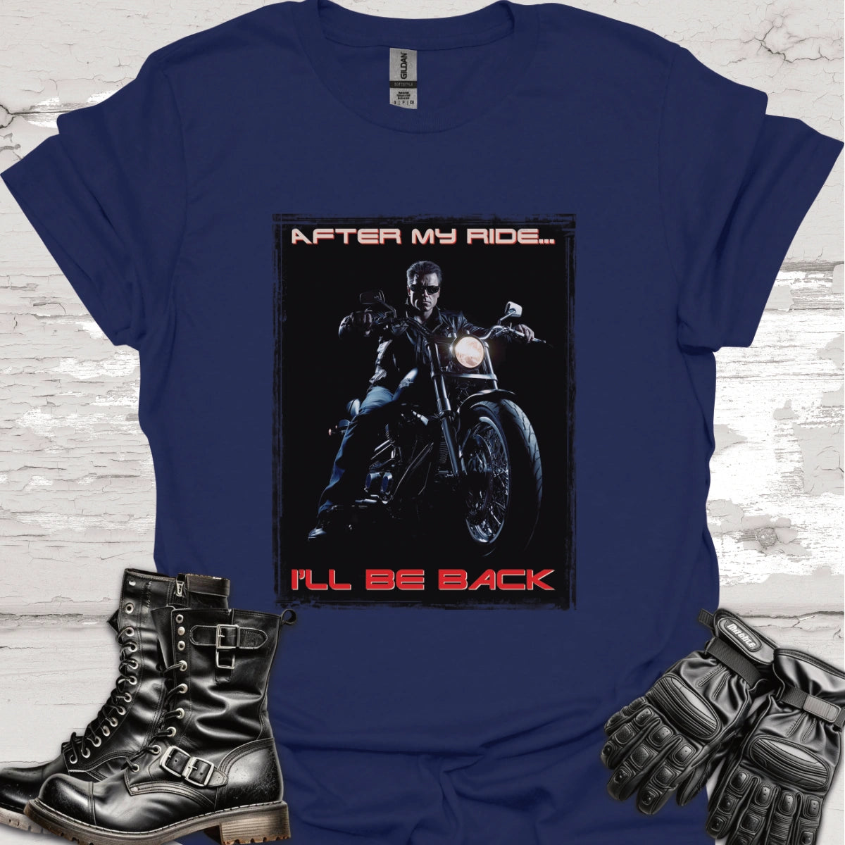 After my ride, I'll be back #1 Unisex T shirt