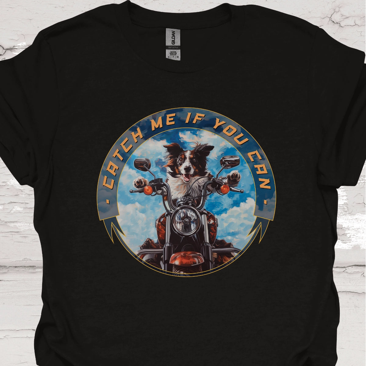 Border Collie/Australian Collie 'Catch me if you can' Unisex T-Shirt