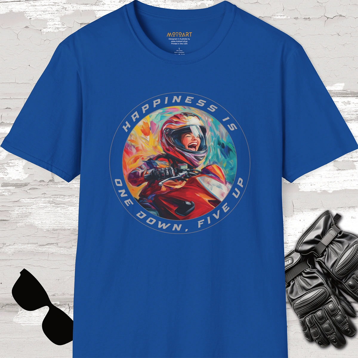 Happiness is one down five up #4 Unisex T shirt