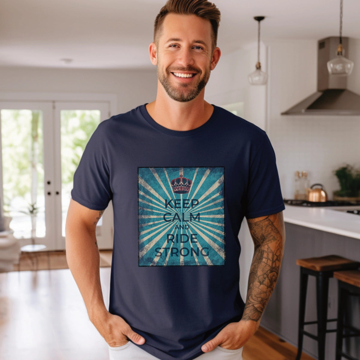 Keep Calm & Ride Strong #1 Unisex T-Shirt