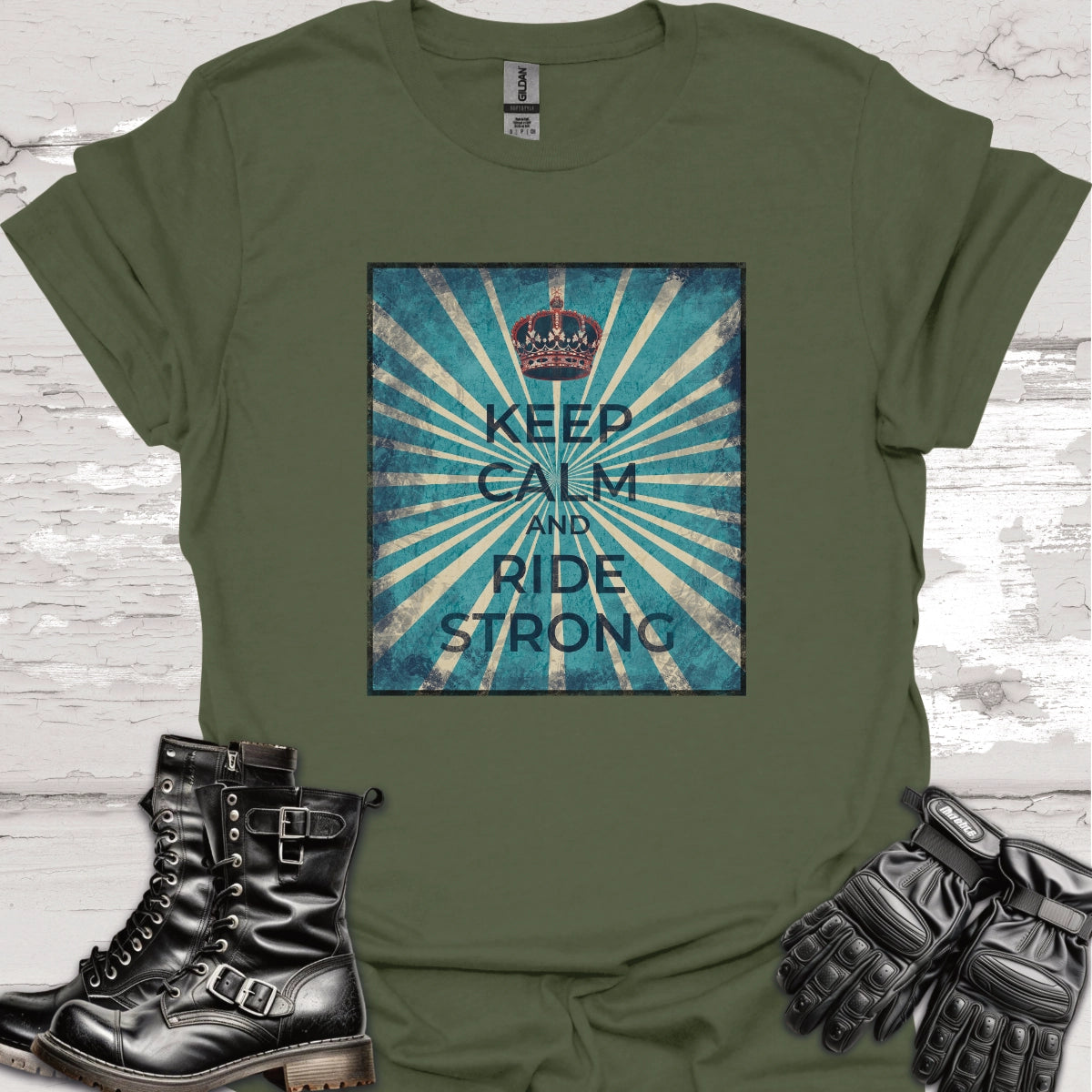 Keep Calm & Ride Strong #1 Unisex T-Shirt