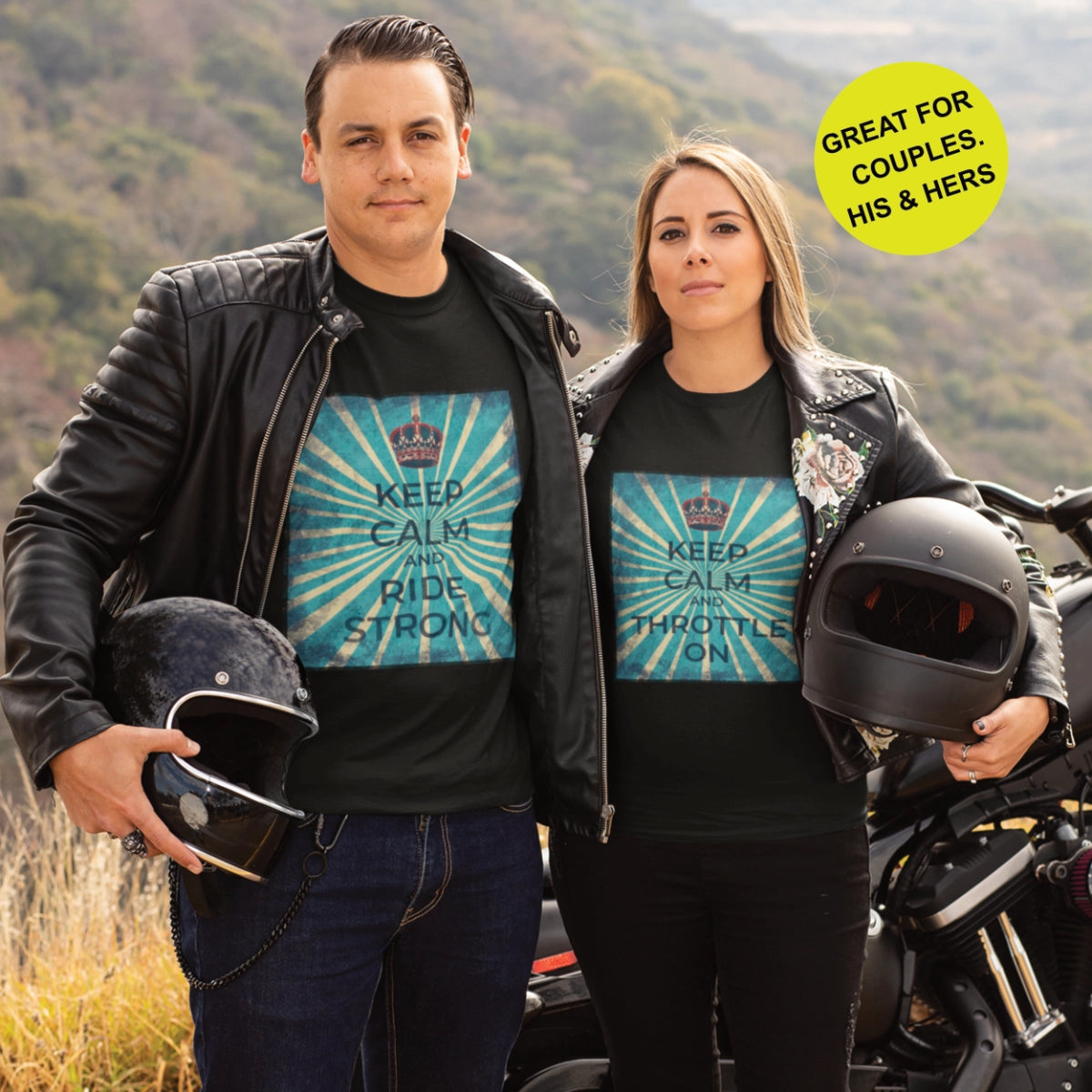 Keep Calm & Ride Strong #1 Unisex T-Shirt