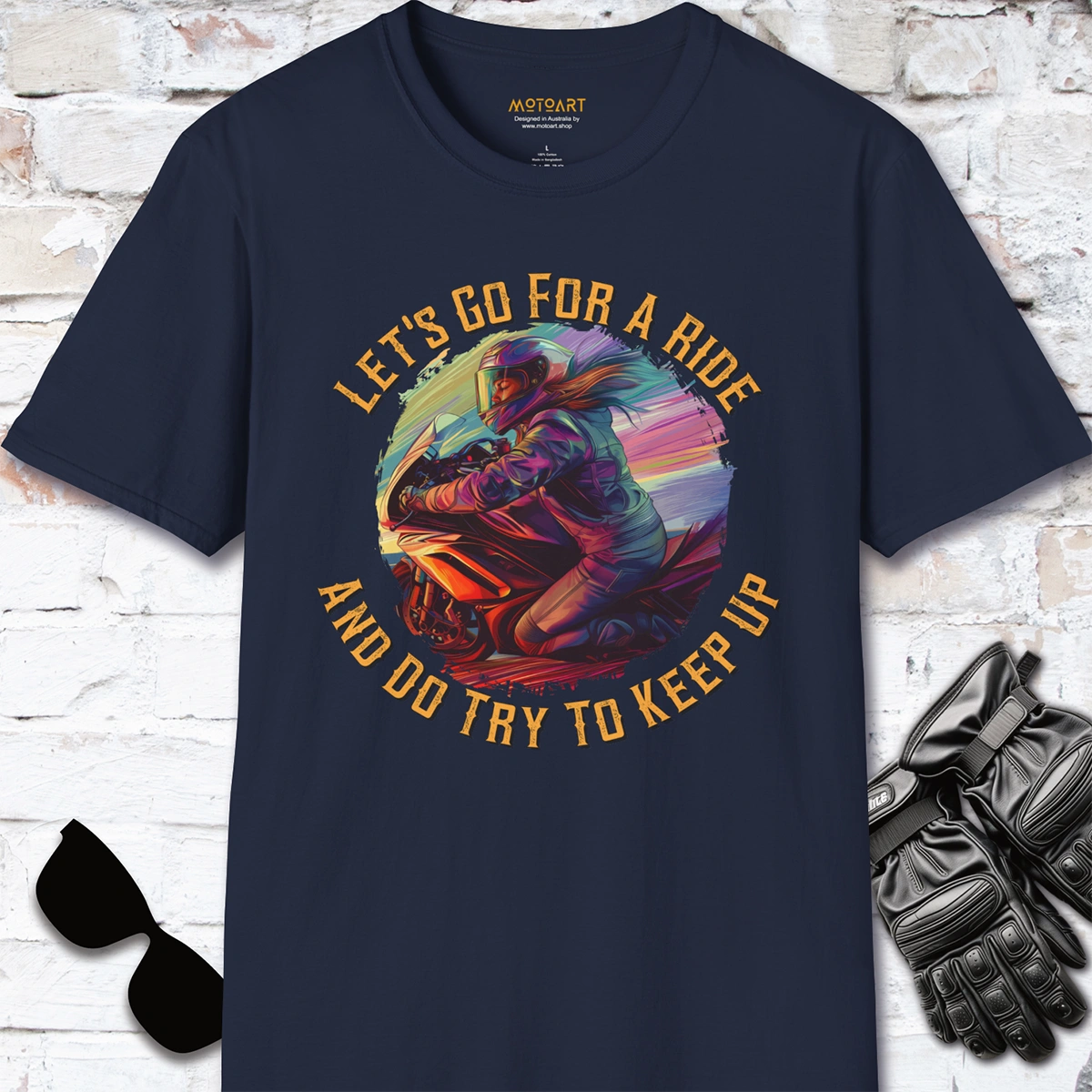 Let's go for a ride, Women #1, unisex T-Shirt