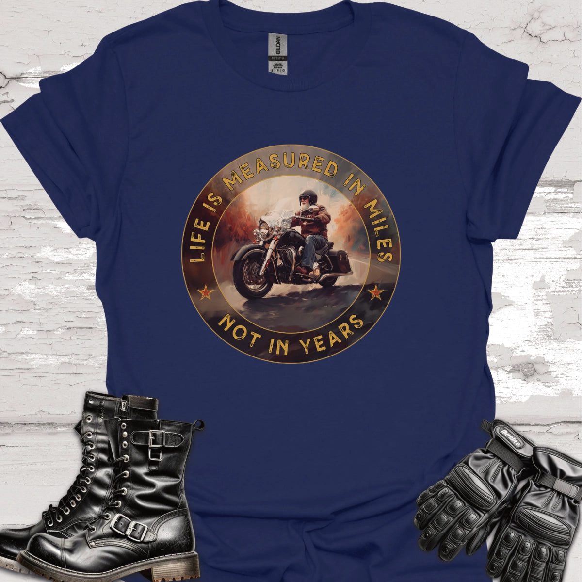Life is Measured in Miles, Not Years, #1 Unisex T shirt
