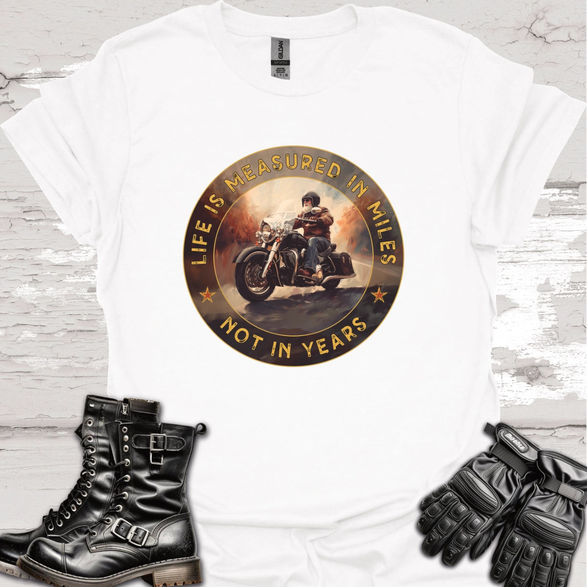 Life is Measured in Miles, Not Years, #1 Unisex T shirt