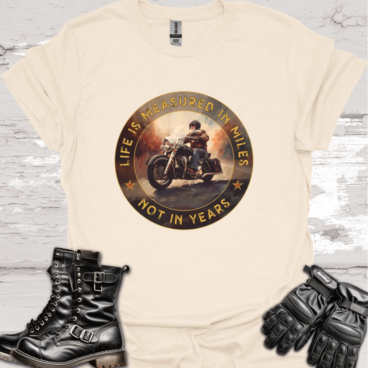 Life is Measured in Miles, Not Years, #1 Unisex T shirt