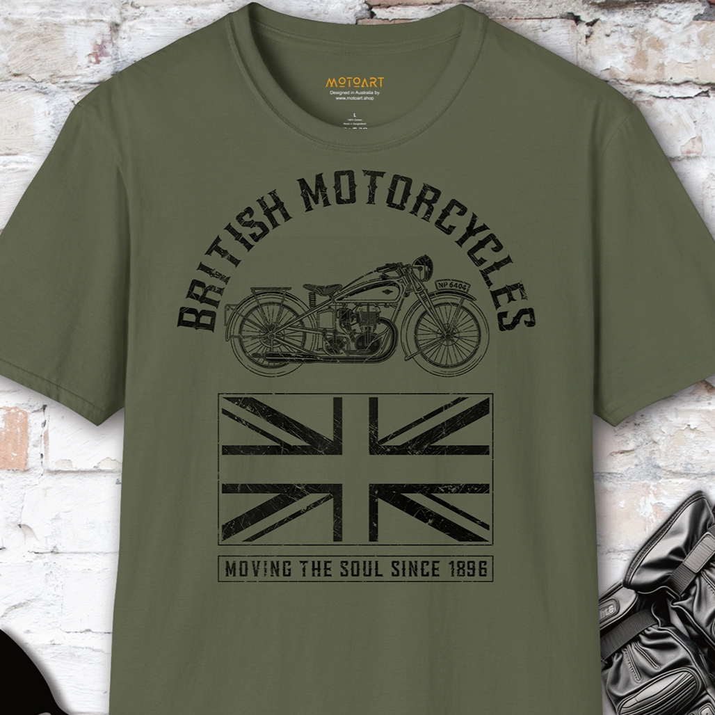British Motorcycles since 1896 #8 T-Shirt