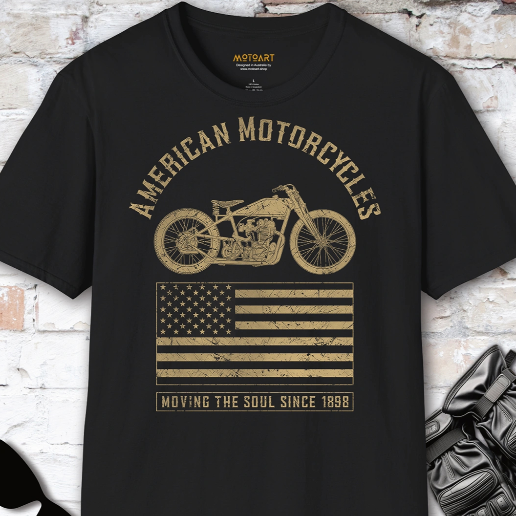 American Motorcycles since 1898 #4 T-Shirt