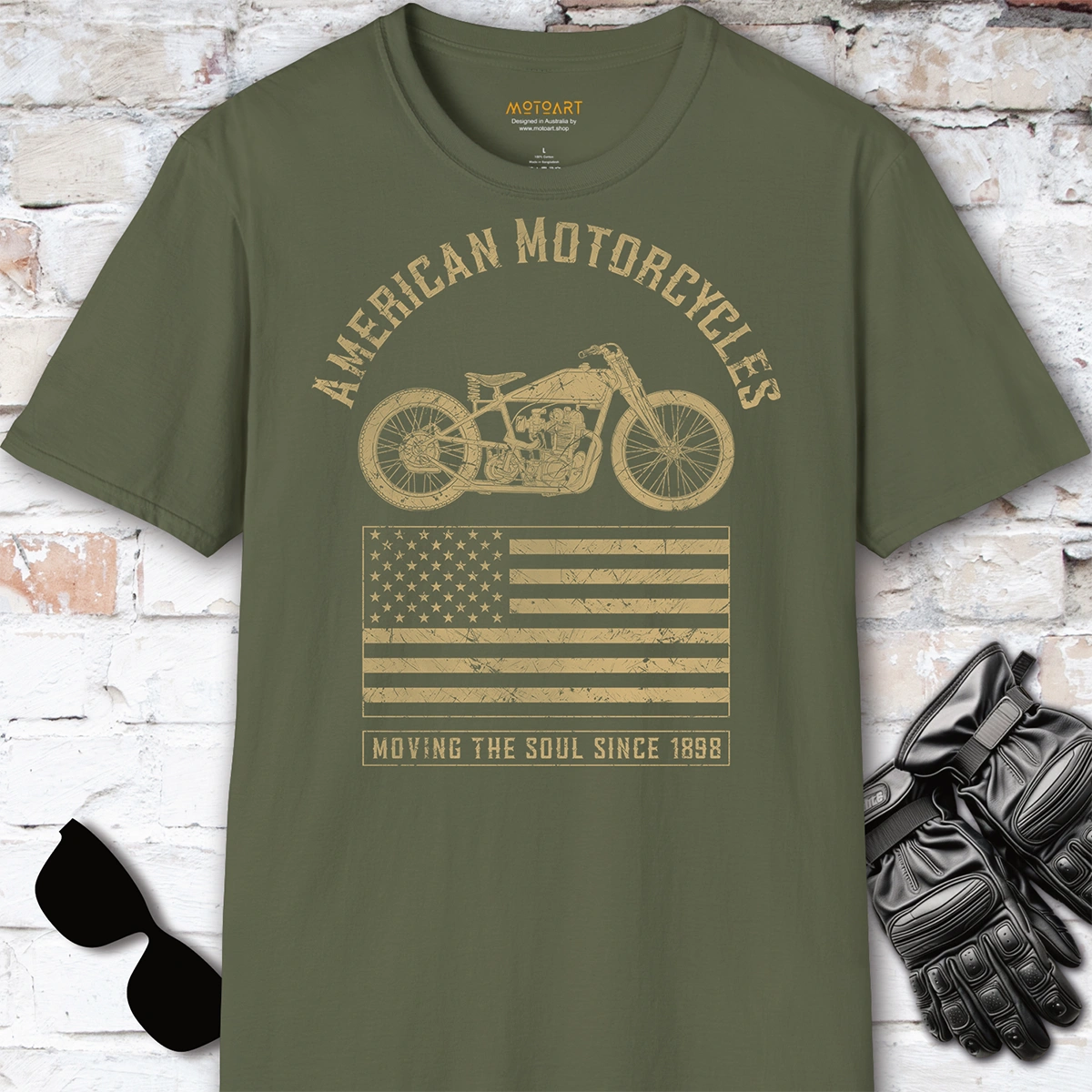 American Motorcycles since 1898 #4 T-Shirt