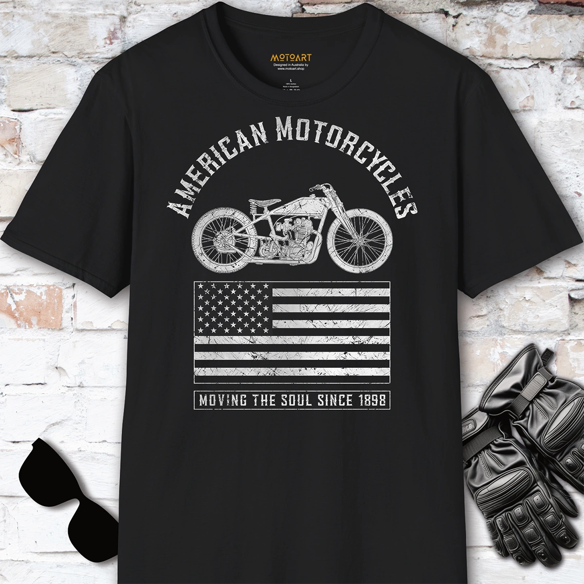 American Motorcycles since 1898 #6 T-Shirt