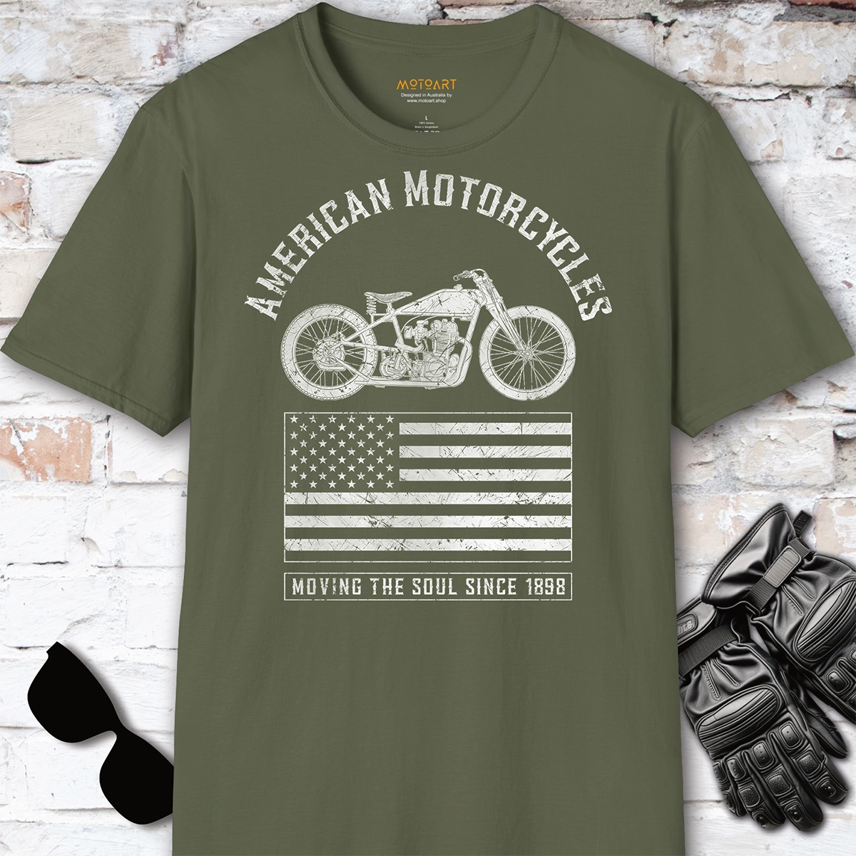 American Motorcycles since 1898 #6 T-Shirt