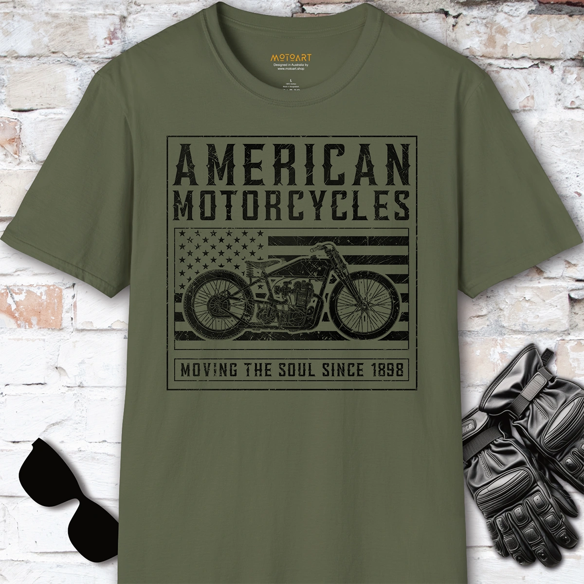 American Motorcycles since 1898 #8 T-Shirt