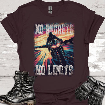 No Regrets, No Limits #1 Unisex T shirt