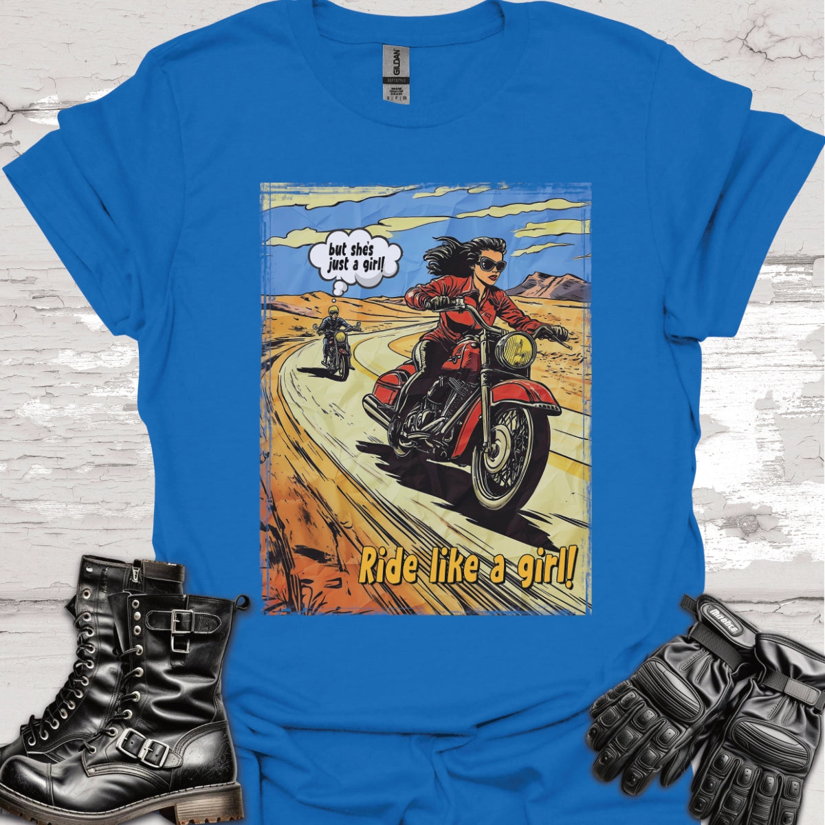 Ride like a Girl #7 T-Shirt