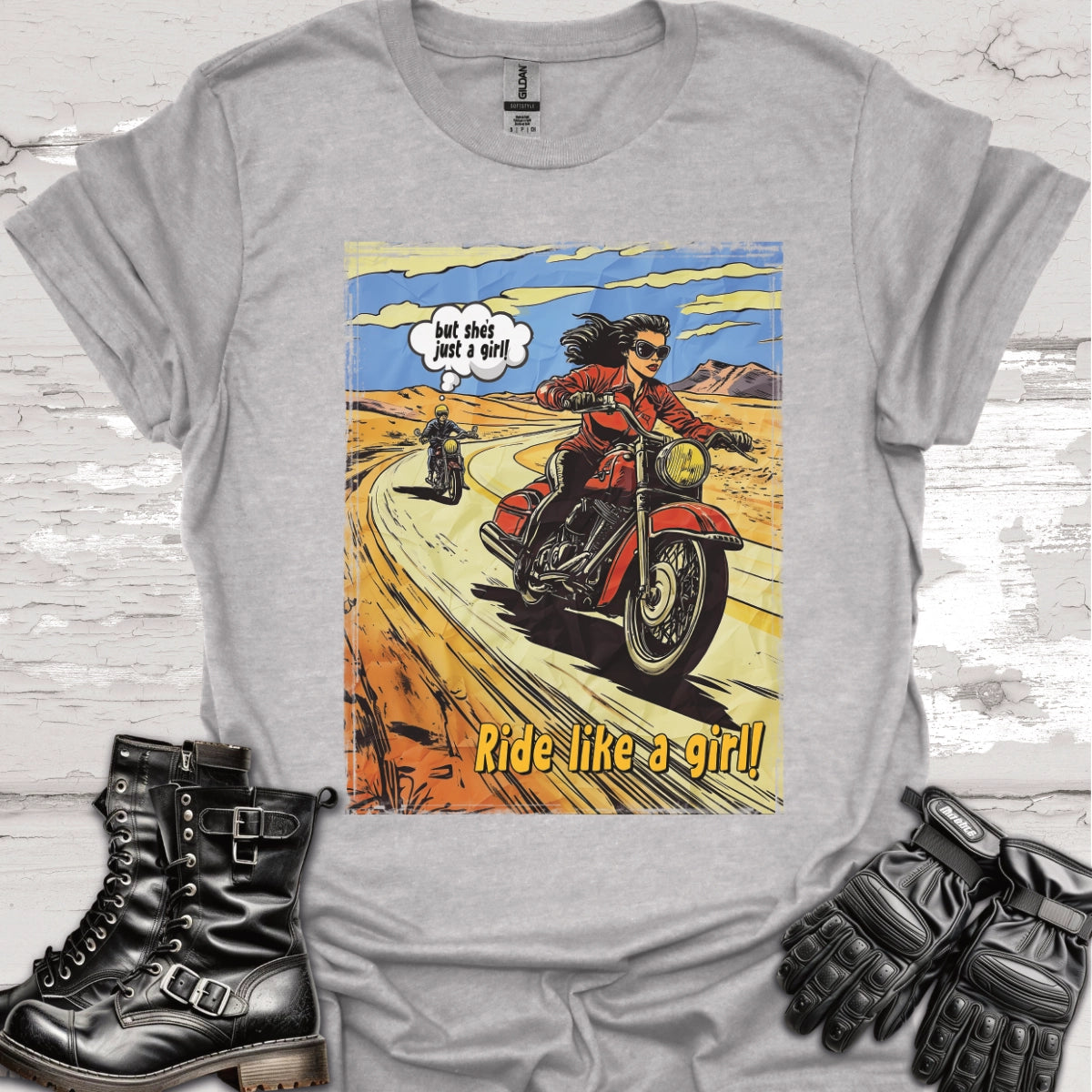 Ride like a Girl #7 T-Shirt