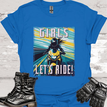 Girls Let's Ride #3 Unisex Softstyle T-Shirt