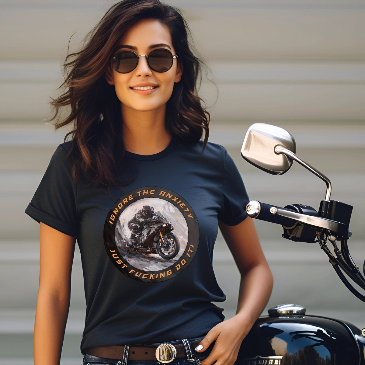 Ignore the Anxiety R1 Sport BikeUnisex T shirt