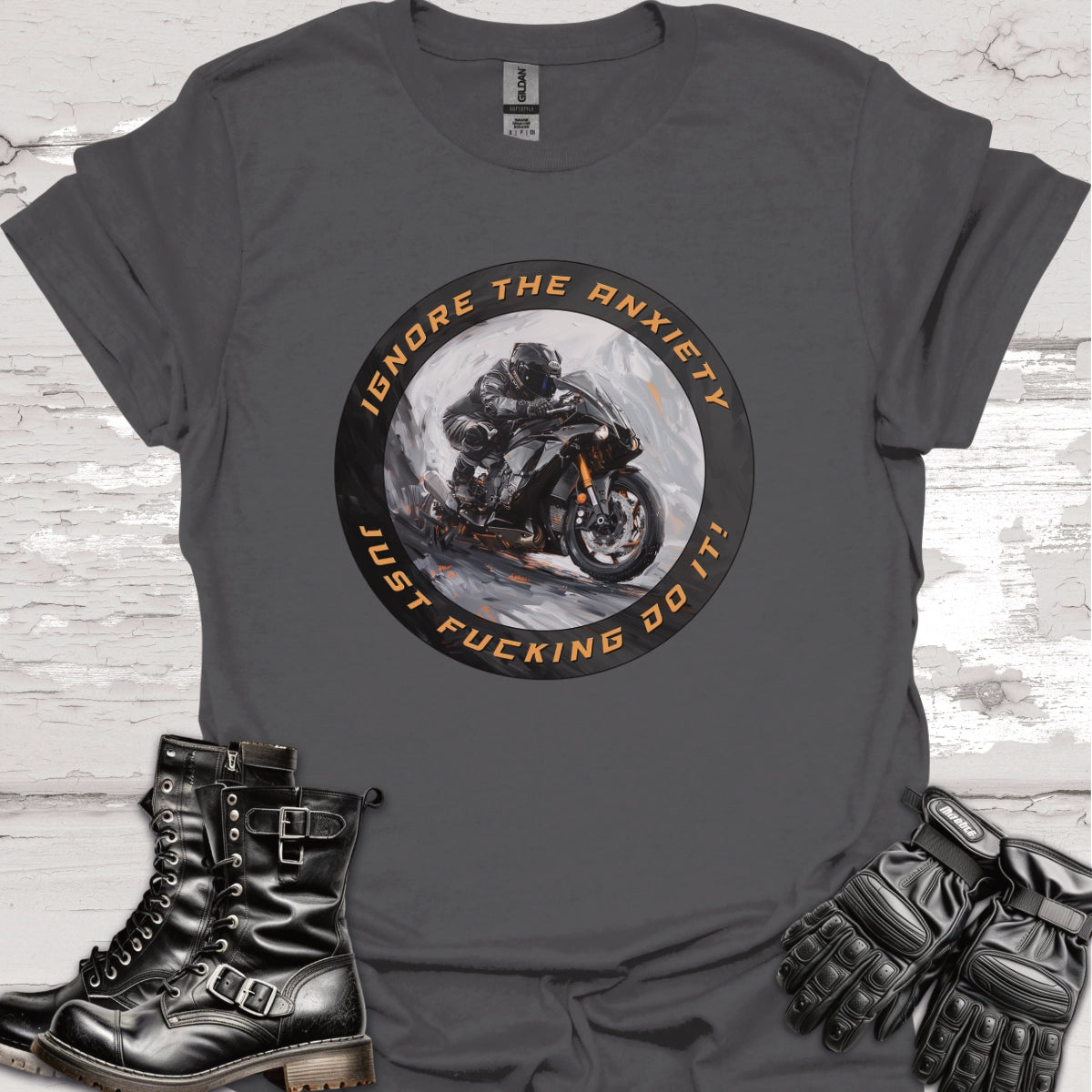 Ignore the Anxiety R1 Sport BikeUnisex T shirt