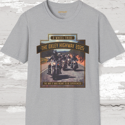 2025 2 WHEEL TRIBE OXLEY HIGHWAY Unisex Softstyle T-Shirt