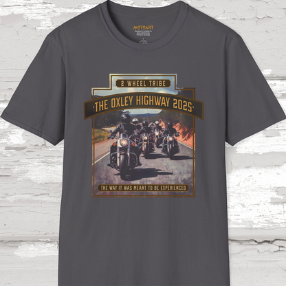 2025 2 WHEEL TRIBE OXLEY HIGHWAY Unisex Softstyle T-Shirt