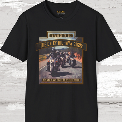 2025 2 WHEEL TRIBE OXLEY HIGHWAY Unisex Softstyle T-Shirt