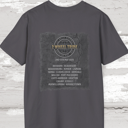 2025 2 WHEEL TRIBE OXLEY HIGHWAY Unisex Softstyle T-Shirt