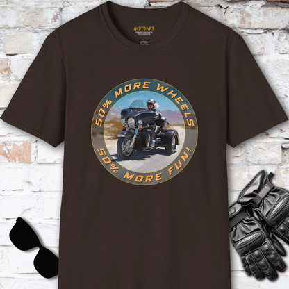 TRI GLIDE - 50% more wheels, 50% more fun, Unisex T shirt
