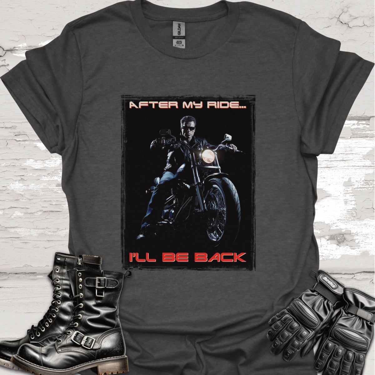 After my ride, I'll be back #1 Unisex T shirt