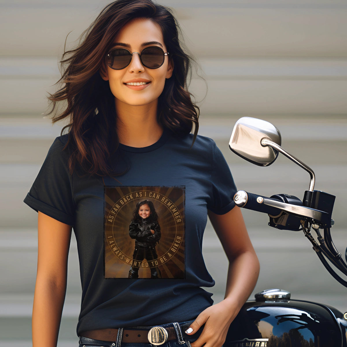 I Always Wanted to be a Biker #3 - Unisex T-Shirt