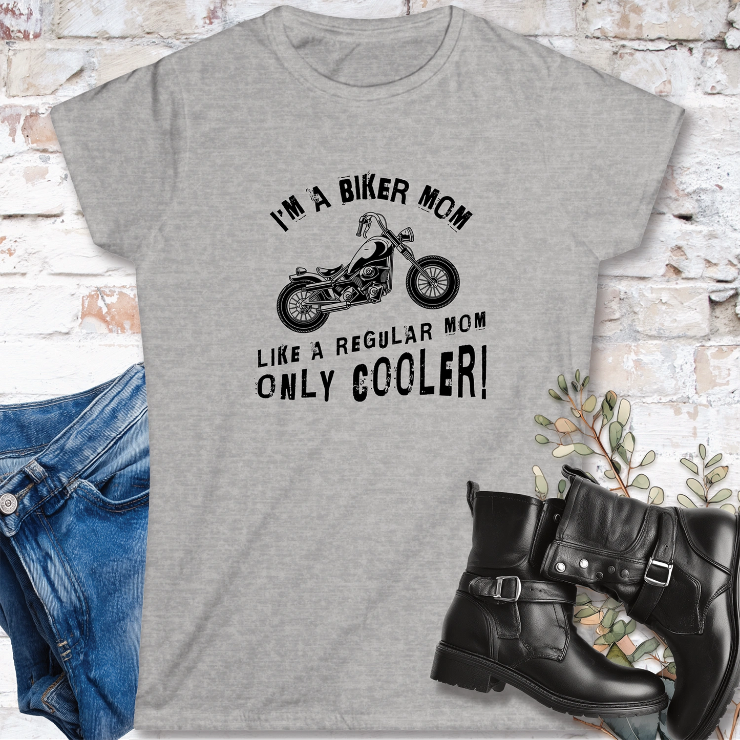 Biker Mom Women's Softstyle Tee
