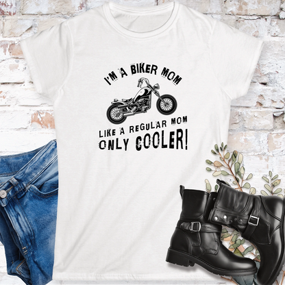 Biker Mom Women's Softstyle Tee