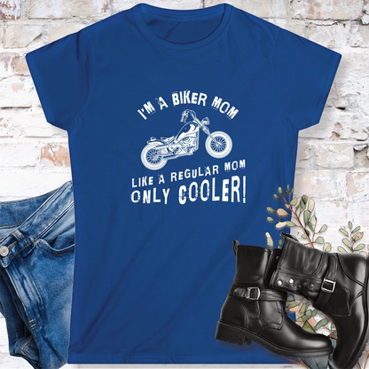 Biker Mom Women's Softstyle Tee