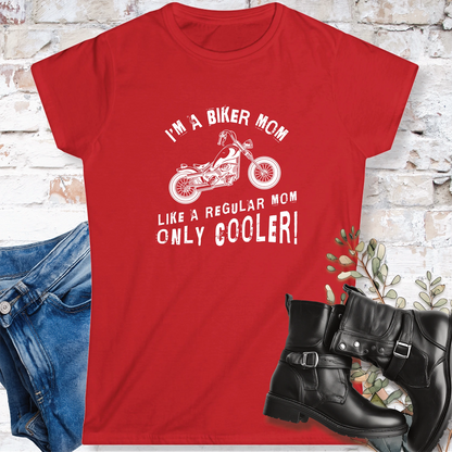 Biker Mom Women's Softstyle Tee