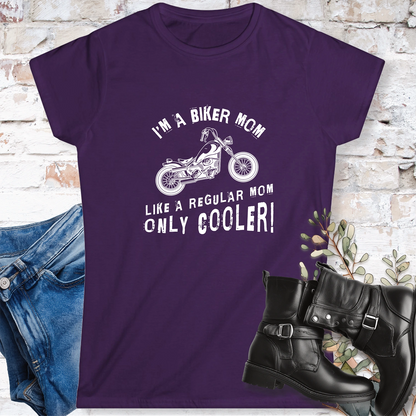 Biker Mom Women's Softstyle Tee