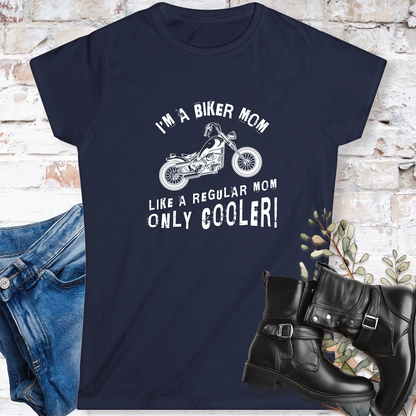 Biker Mom Women's Softstyle Tee