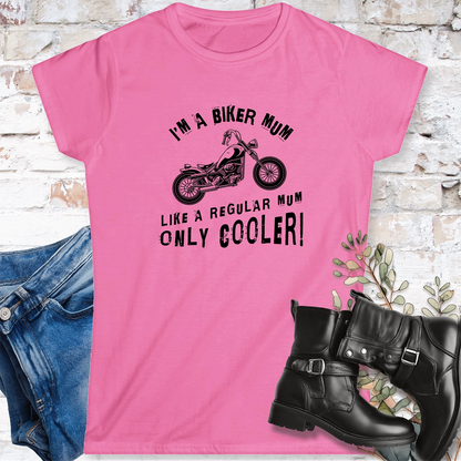 Biker Mum Women's Softstyle Tee