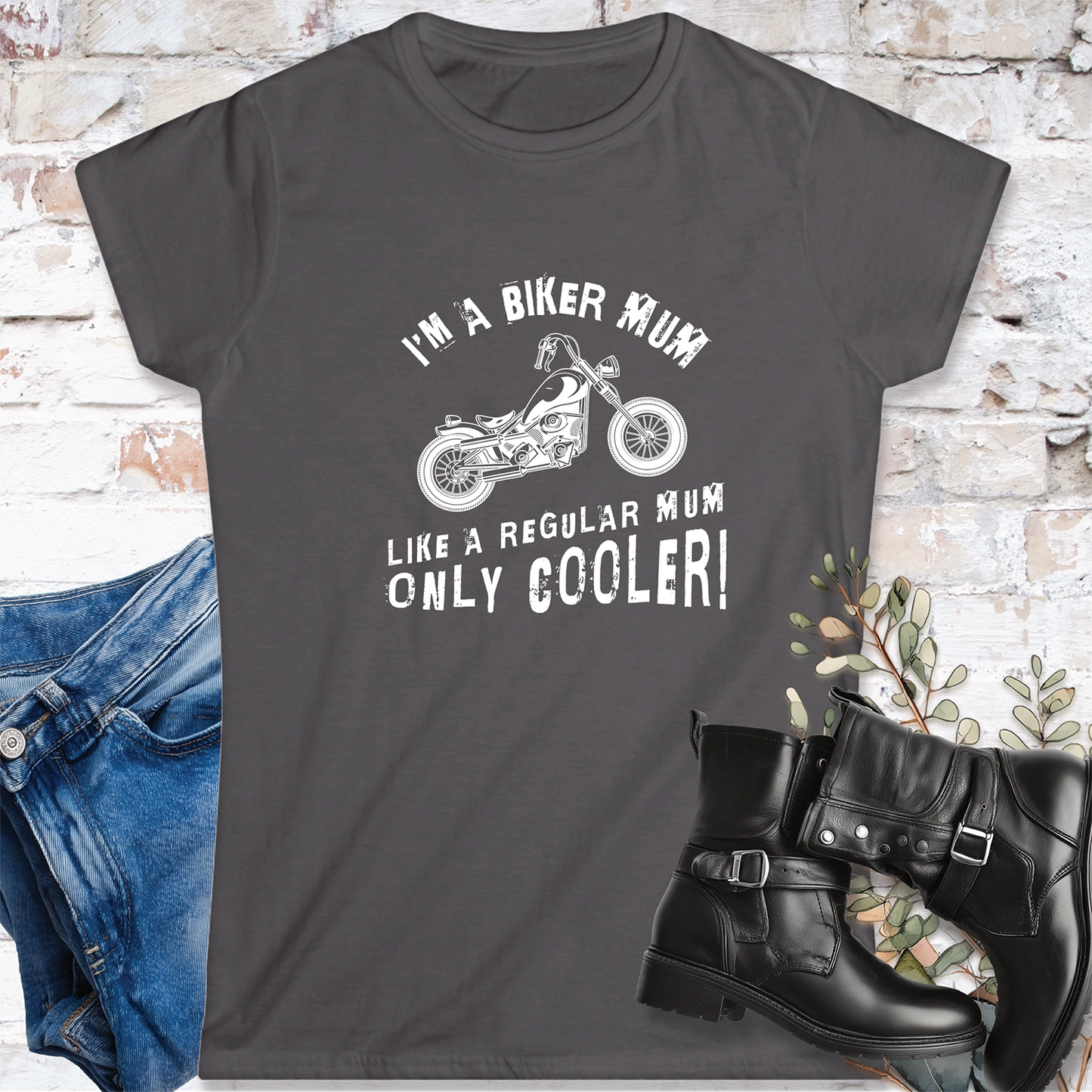Biker Mum Women's Softstyle Tee