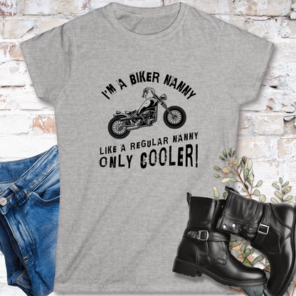Biker Nanny Women's Softstyle Tee