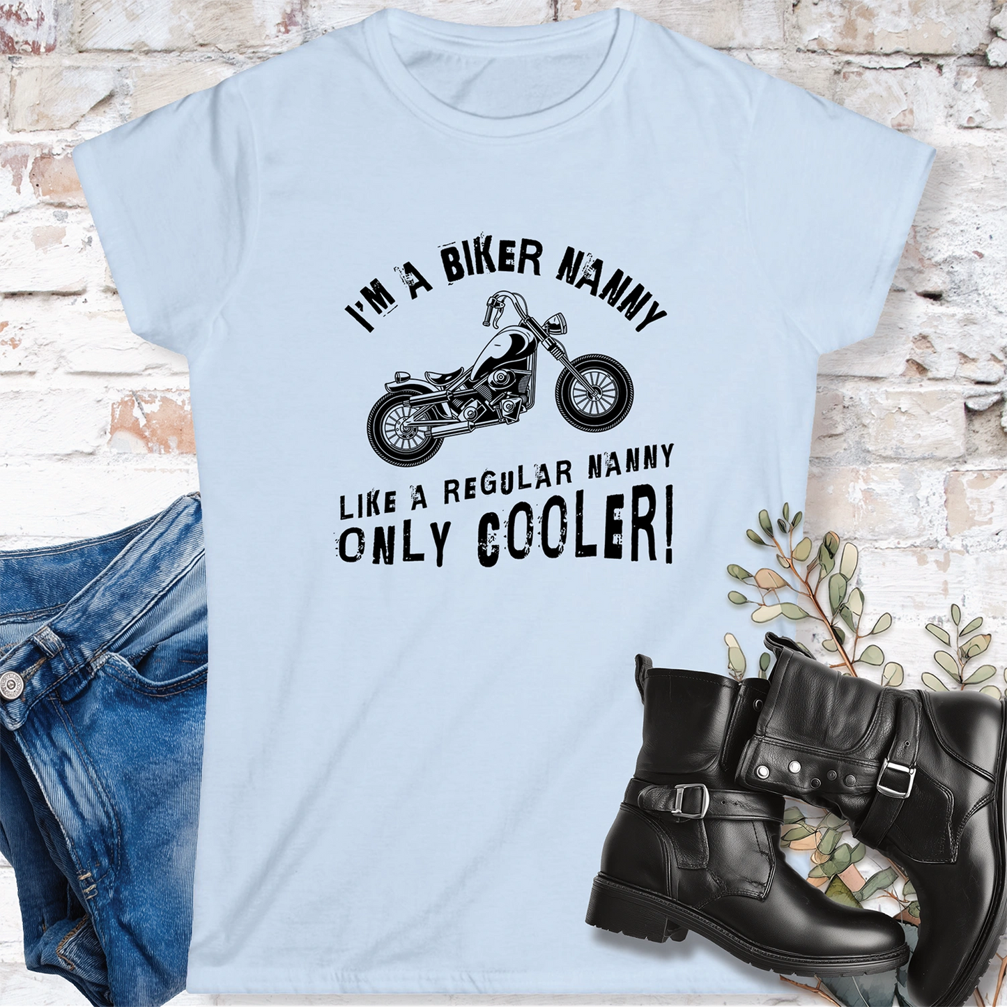 Biker Nanny Women's Softstyle Tee