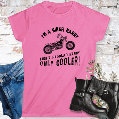 Biker Nanny Women's Softstyle Tee