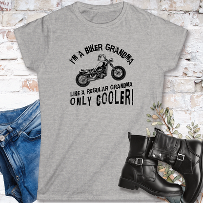 Biker Grandma Women's Softstyle Tee