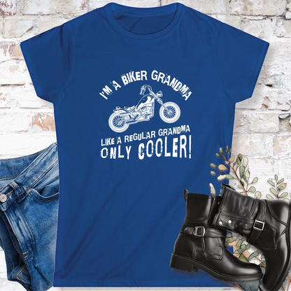 Biker Grandma Women's Softstyle Tee