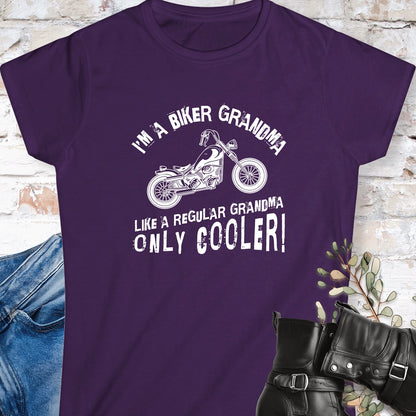 Biker Grandma Women's Softstyle Tee