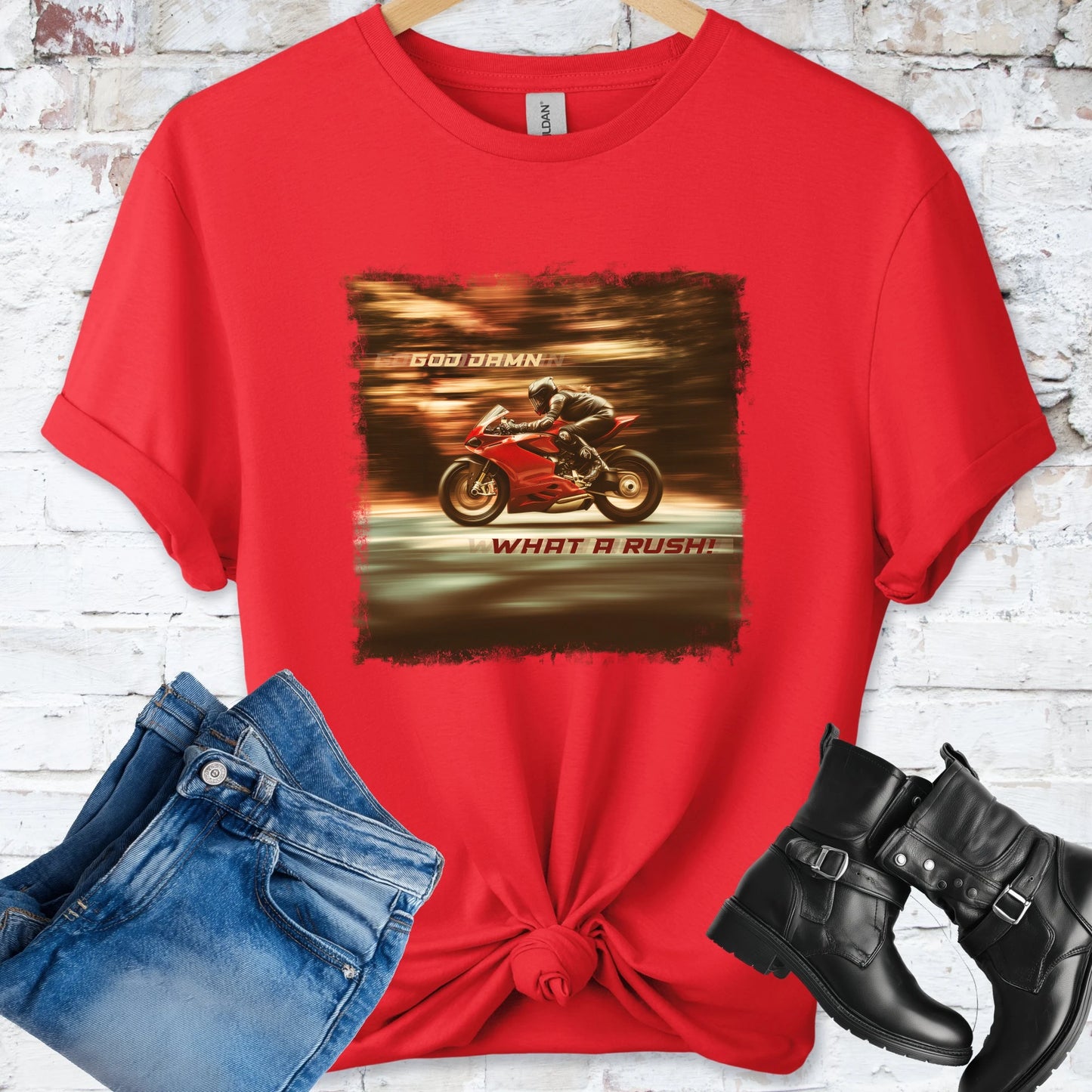 God Damn What a Rush Women #1 unisex T shirt