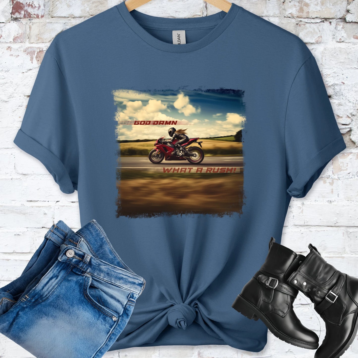 God Damn What a Rush Women #2 unisex T shirt